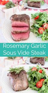 With Only 5 Minutes Of Prep Time This Sous Vide Steak Recipe Is Quick And Easy To Make F Sous Vide Steak Recipe Sous Vide Sirloin Steak Recipe Sirloin Recipes