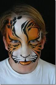 Male Tiger By Mark Reid Face Painting Halloween Face Painting Designs Face Painting For Boys