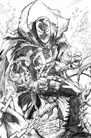 Spawn 2013 Pencils By Hanzozuken On Deviantart In 2020 Comics Artwork Sketches Comic Art
