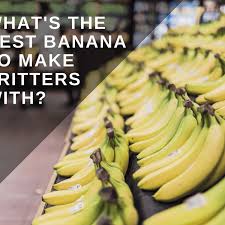 Slice half of your ripe bananas. Which Banana Varieties Are Suitable For Banana Fritters Delishably Food And Drink