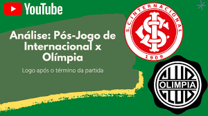 Notícias e informações sobre internacional. Analise Tatica Pos Jogo Internacional X Olimpia Youtube