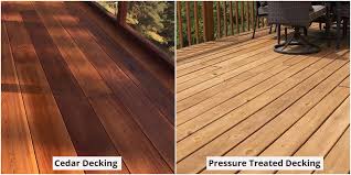 Grown throughout the southeastern u.s., yellow pine is by far the strongest softwood on our list. Which Is Better Pressure Treated Or Cedar
