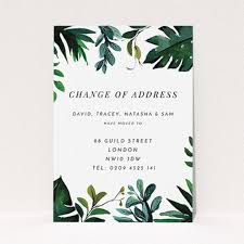 Change of address postcards is best for this purpose and you can make easily at home via change of address postcards template. Personalised Change Of Address Cards Utterly Printable