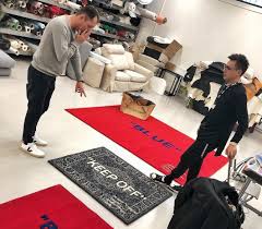 The virgil abloh x ikea keep off rug is finally available to order: Off White X Ikea Collaboration First Impressions Dead Stock