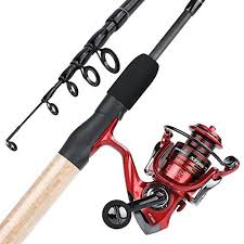 Okuma great lakes trolling rod and reel combo. Yongzhi Fishing Rod And Reel Combos 2 Piece Carbon Fiber Protable Fishing Poles With Spinning Reels For Bass T Fishing Rods And Reels Rod And Reel Fishing Pole