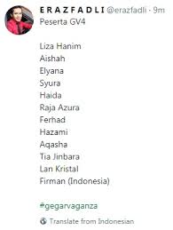 Amacam dengan persembahan semua peserta gegar vaganza 7 minggu kedua?? Peserta Gegar Vaganza 4 2017 Eraz Fadli