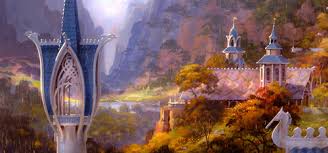 Rivendell lord of the rings scenery. Rivendell Artwork Lord Of The Rings Foto 38288716 Fanpop