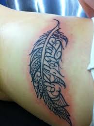It comes in a variety of styles and designs and feather tattoos have a unique unisex tattoo element, which usually has a symbolic meaning. 50 Unique Name Tattoos Inked Weddings Feather Tattoos Trendy Tattoos Feather Tattoo