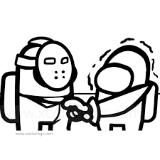 Each round a crew of around 10 crewmates is assigned to do a number of tasks together. Among Us Coloring Pages Jason Mask Imposter Xcolorings Com