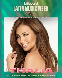 Nos vemos en #BillboardLatinWeek! 💗 Les tengo varias sorpresitasss #Thalia  #universopopmusic @billboardlatin @LatinBillboards @billboard
