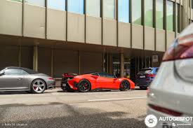 As for the 488 spider, the whole car was developed around the retractable hardtop. The Second Ferrari 488 Gtb Pogea Racing For Zurich