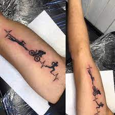 Whether you're a seasoned triathlete or gearing up for your first local sprint tri; Triathlon Tattoo Running Tattoo Tattoos For Guys Bike Tattoos