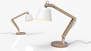 White le klint 311 table lamp, denmark, 1960s. Scandinavian Desk Lamp 3d Cgtrader