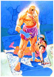 Capcom Wouldn T Be Capcom Without Akiman S Amazing Art Sagat Street Fighter Street Fighter Characters Ryu Street Fighter