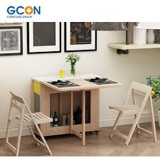 Dining room sets typically include a dining table and a matching set of chairs. Extendable Wood Folding Dining Room Table Chair Set Space Saving Furniture Buy Folding Dining Table Extendable Dining Table Dining Room Table Product On Alibaba Com
