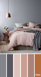 Copper Grey And Mauve Color Scheme For Bedroom Color Palette For Bedroom Coppe Bedroom C Bedroom Color Schemes Best Bedroom Colors Bedroom Colour Palette