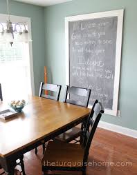 Your diy magnetic chalkboard is done! How To Make An Easy Diy Giant Magnetic Chalkboard