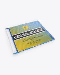 Download Jewel Slim Case Mockup Half Side View High Angle Shot In Packaging Mockups On Yellow Images Object Mockups PSD Mockup Templates