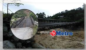 Apabila siap, jambatan baru ini akan berukuran 24 kilometer panjang, jauh lebih panjang. Jambatan Runtuh 6 Kampung Terjejas