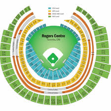 Rogers Stadium Seating Rogers Centre Seating Chart Vancouver