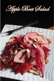 Apple Beetroot Salad Recipe Yummy Tummy Yummy Salad Recipes Recipes Beetroot Salad