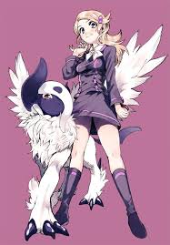 Anime Picture Search Engine Absol Ace Trainer Pokemon Amezawa Koma Blonde Hair Hair Ornament Hairclip Mega Absol Mega Pok Pokemon Pokemon Characters Anime