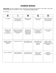 Sample Human Bingo Grids For Team Building Teambonding Human Bingo Bingo Template Bingo Card Template