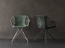 Download The Catalogue And Request Prices Of Wire Dining Chair By Overgaard Amp Dyrman Leather Chair With Armres Wire Dining Chairs Wire Chair Dining Chairs
