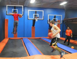 Sky Zone 365 Cincinnati Sky Zone Outdoor Basketball Court Basketball Court Layout