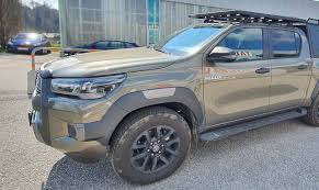 2.8l, diesel, 6 sp man : Toyota Hilux 2021 Dachtrager Ladeflachenauszug
