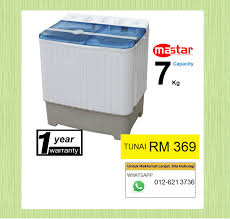 * 2 dalam 1 fungsi: Mesin Basuh Semi Auto Barang Ansuran Elektrik Shah Alam Facebook