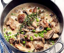 Kalbswurfel An Champignonsauce Food Cooking Recipes