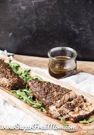 I try to always keep a couple of these uncooked pork roasts in my freezer for last minute dinners. Slow Cooker Balsamic Pork Tenderloin Keto Low Carb