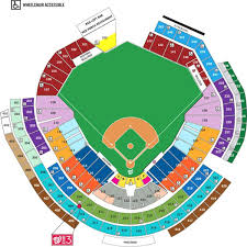 Nationals Ballpark Map Washington Nationals Ballpark Map