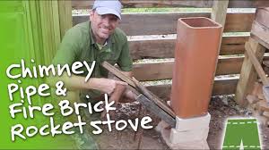 The bottom opening will be the air intake. How To Make A Chimney Pipe And Fire Brick Rocket Stove Weekend Handyman