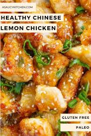 Healthy Chinese Lemon Chicken Recipe In 2020 Lemon Chicken Chinese Lemon Chicken Chicken Recipes