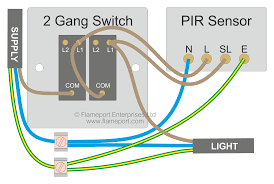 Most motion sensor lights also have a time setting beside the sensitivity setting, allowing you to determine how long the light stays on when the sensor trips it.15 x research source this setting is typically just a switch. Motion Sensor Wiring With Switched Override Feature