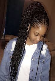 3 braided ponytail for every day step by step instructions step 1 / on the right side part, from the part down to the left… Pin On Hair Styles