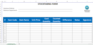 Physical stock excel sheet sample / 13 free sample chemical inventory list templates printable samples. Stocktaking Template Excel Templates At Allbusinesstemplates Com