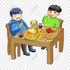Media sosial ialah merupakan aplikasi chatting yang. Katering Makan Malam Makan Kartun Versi Q Yang Dilukis Dengan T Png Grafik Gambar Unduh Gratis Lovepik