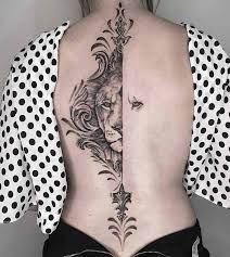 Lion Tattoo Tattoo Insider Spine Tattoos For Women Tattoos Tattoos For Women
