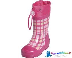 Wenn kinder über 1,5 meter groß sind, ist ein sicherer kindertransport möglich, da der gurt ideal anliegen kann. Kinder Gummistiefel Karo In Pink Playshoes Kinder Regenstiefel Ab Grosse 20