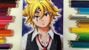 Line art drawing meliodas demon anime, demon, white, face, manga png. How To Draw Meliodas Dragon Symbol Novocom Top