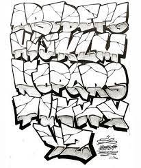 Graffiti letters sketch at paintingvalley explore collection. Draw Graffiti Letters A To Z Popular Century