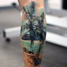 225 Palm Tree Tattoo Designs That Remind You Of The Beach Prochronism