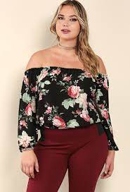 Search for results at sprask. Plus Size Floral Off The Shoulder Top Shop Old Plus Size At Papaya Clothing