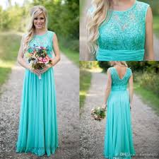 2016 Country Fantasy Turquoise Bridesmaid Dresses Illusion Neck Sequines Lace T Turquoise Bridesmaid Dresses Mint Bridesmaid Dresses Elegant Bridesmaid Dresses