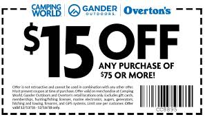 Maybe you would like to learn more about one of these? Camping World Email Exclusive Coupon Milled
