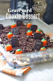 Graveyard Cookie Dessert A Fun Halloween Treat Kid Friendly Things To Do Recipe Fun Halloween Desserts Kid Friendly Dessert Halloween Desserts Easy