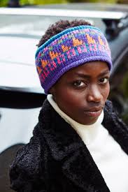 Womens Fairisle Bobble Beanie